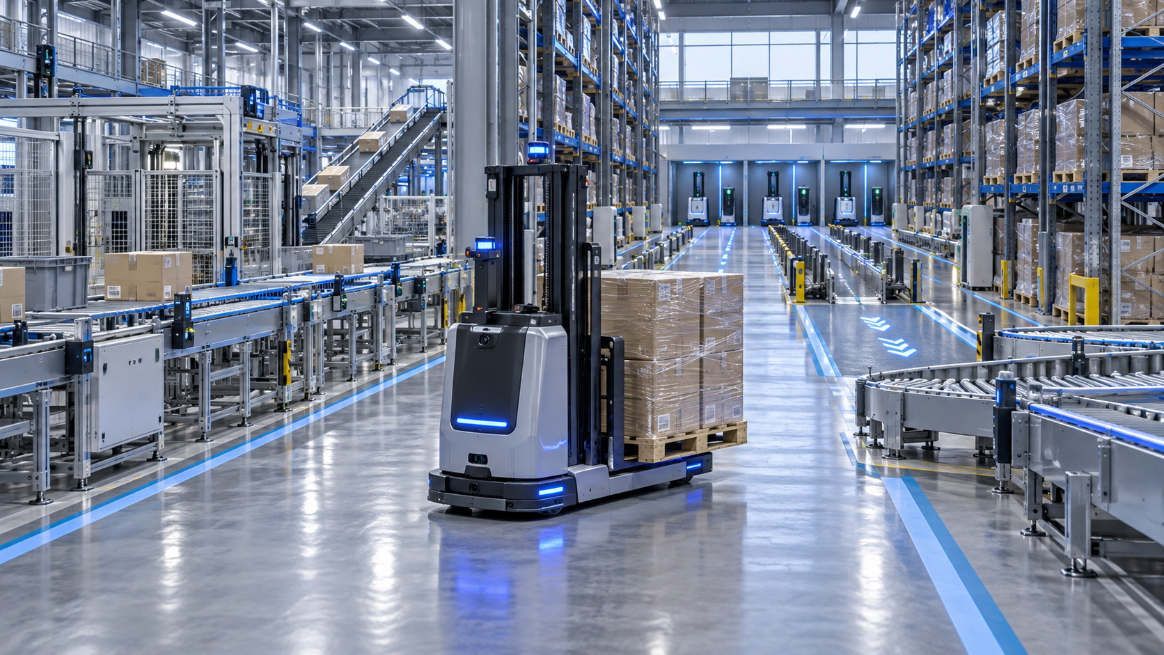 Can an automated guided vehicle manufacturer integrate with your WMS?