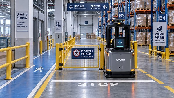 How to improve warehouse material handling safety in shared aisles