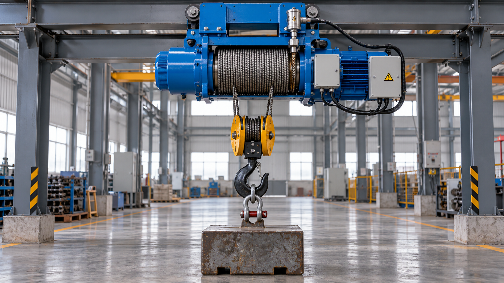 Why do overload protection systems for hoists trip below rated load?
