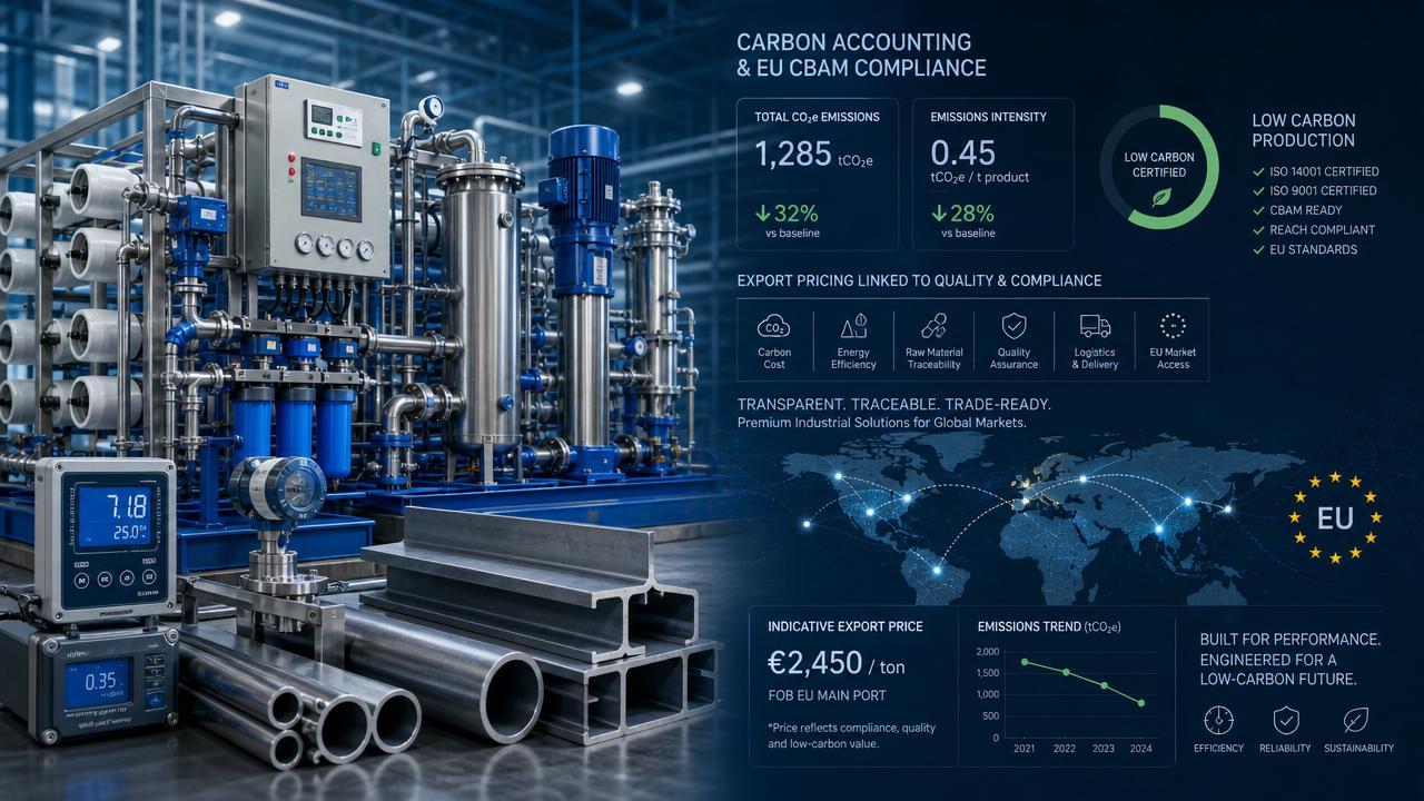 What CBAM Carbon Tariff means for export pricing