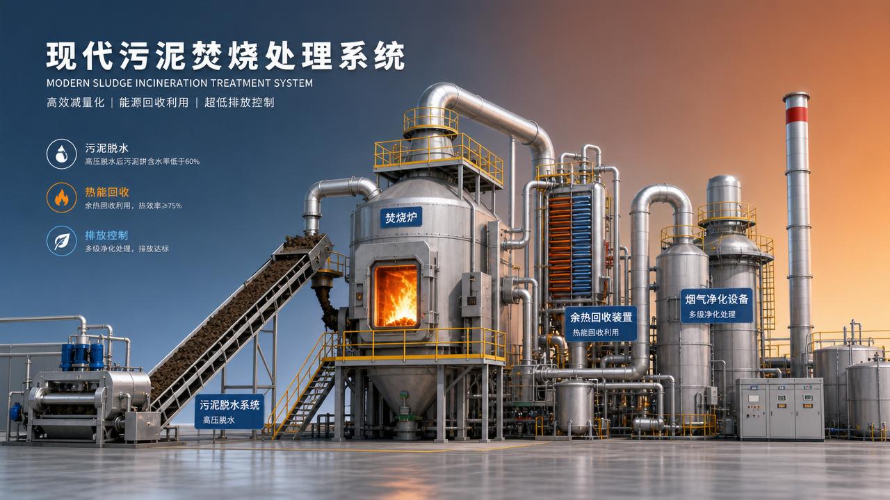 When does sludge incineration become a costly mistake?