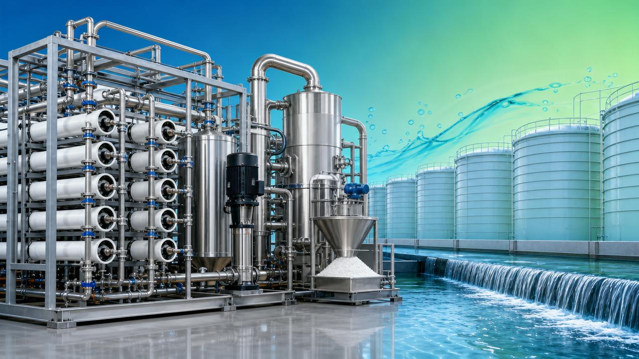 Zero Waste Water vs ZLD: Process Choices for Industrial Effluent Reuse
