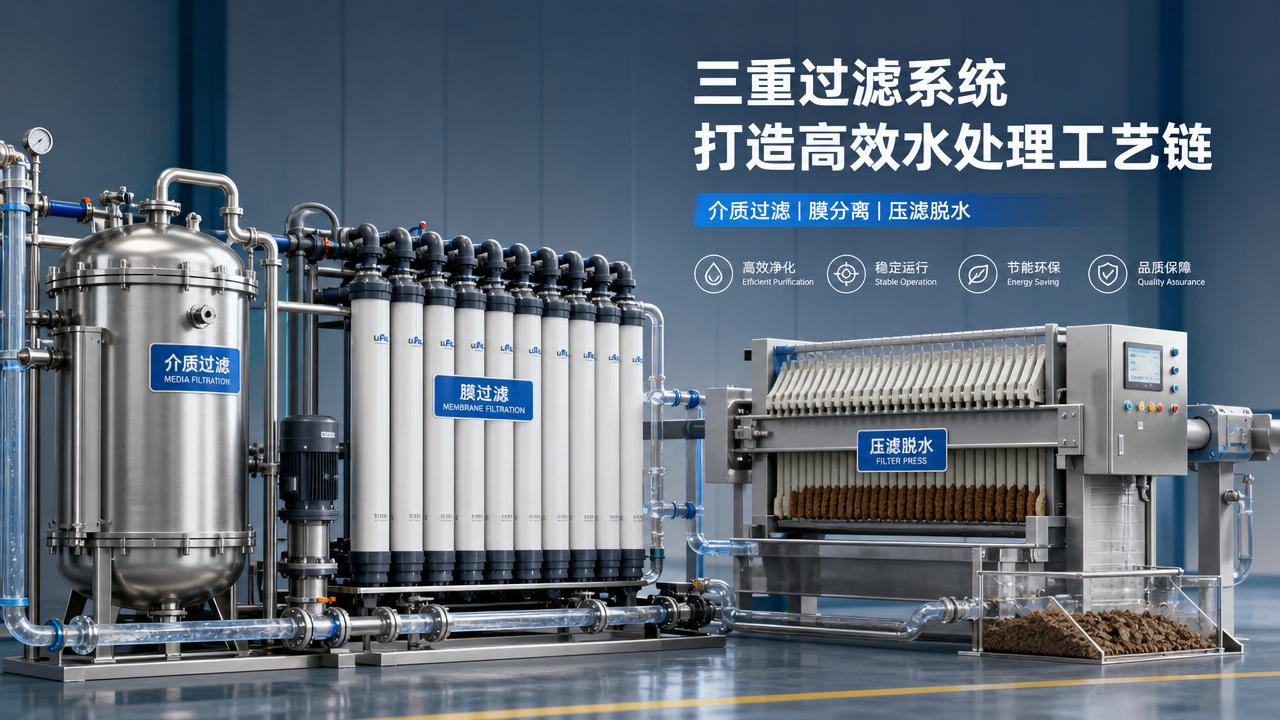 Industrial Filtration Solutions for Process Water: How to Compare Media, Membranes, and Presses Industrial Filtration Solutions for Process Water: How to Compare Media, Membranes, and Presses