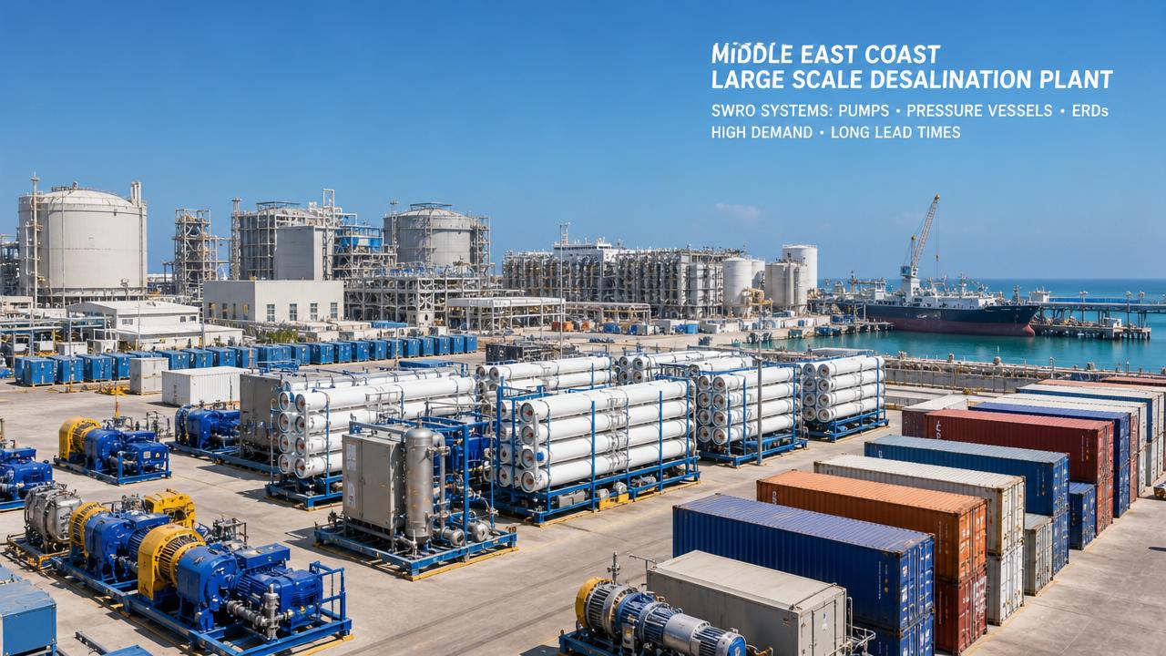 Middle East SWRO Tenders Rise as China Lead Times Stretch Middle East SWRO Tenders Rise as China Lead Times Stretch