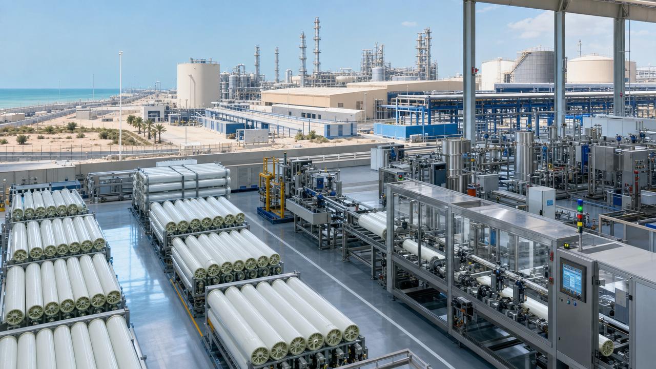 Wanhua and SUEZ Set Up UAE SWRO Assembly Base Wanhua and SUEZ Set Up UAE SWRO Assembly Base