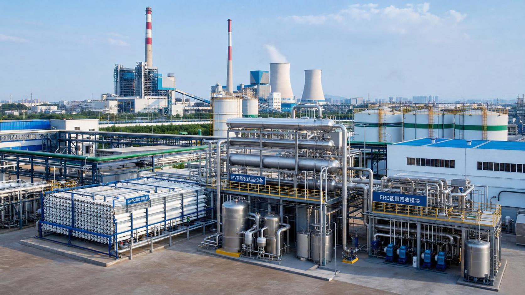 Guangzhou Power Plant Tender Sets SWRO+MVR Benchmark