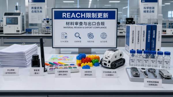 EU REACH Restriction Update Hits Stationery and Toy Exports