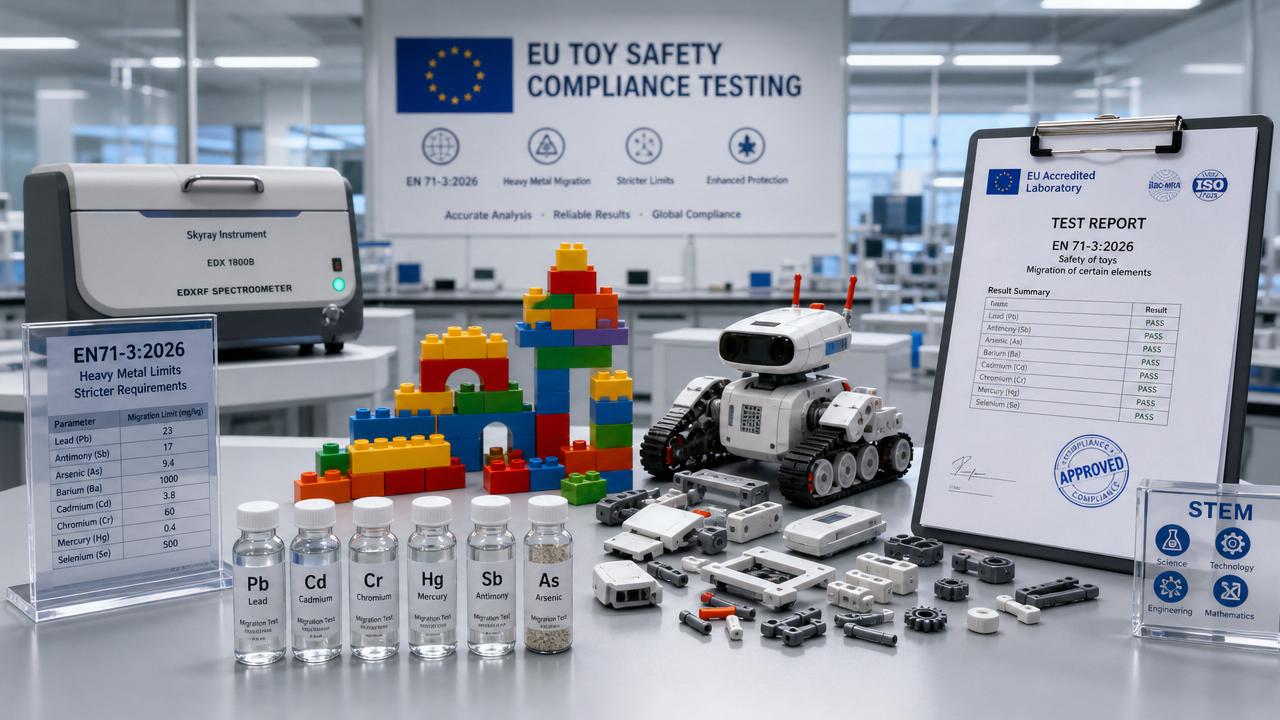 EU EN71-3:2026 Tightens Toy Metal Limits