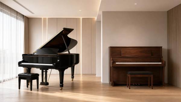 Grand Pianos vs Upright Pianos: Which Fits Your Space and Sound Goals?