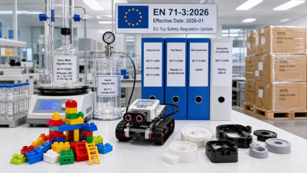 EU EN71-3:2026 Takes Effect as Toy Heavy Metal Limits Tighten