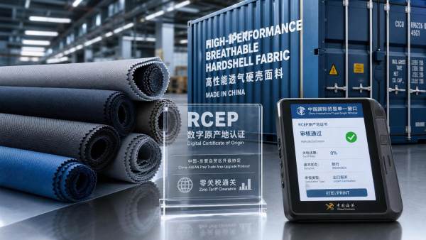RCEP Digital Origin Pass Cuts Hardshell Fabric Tariffs to Zero