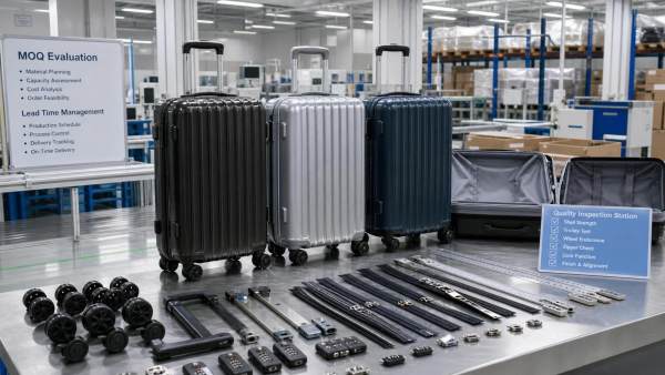 Premium Luggage Factory Checklist for Quality, MOQ, and Lead Time
