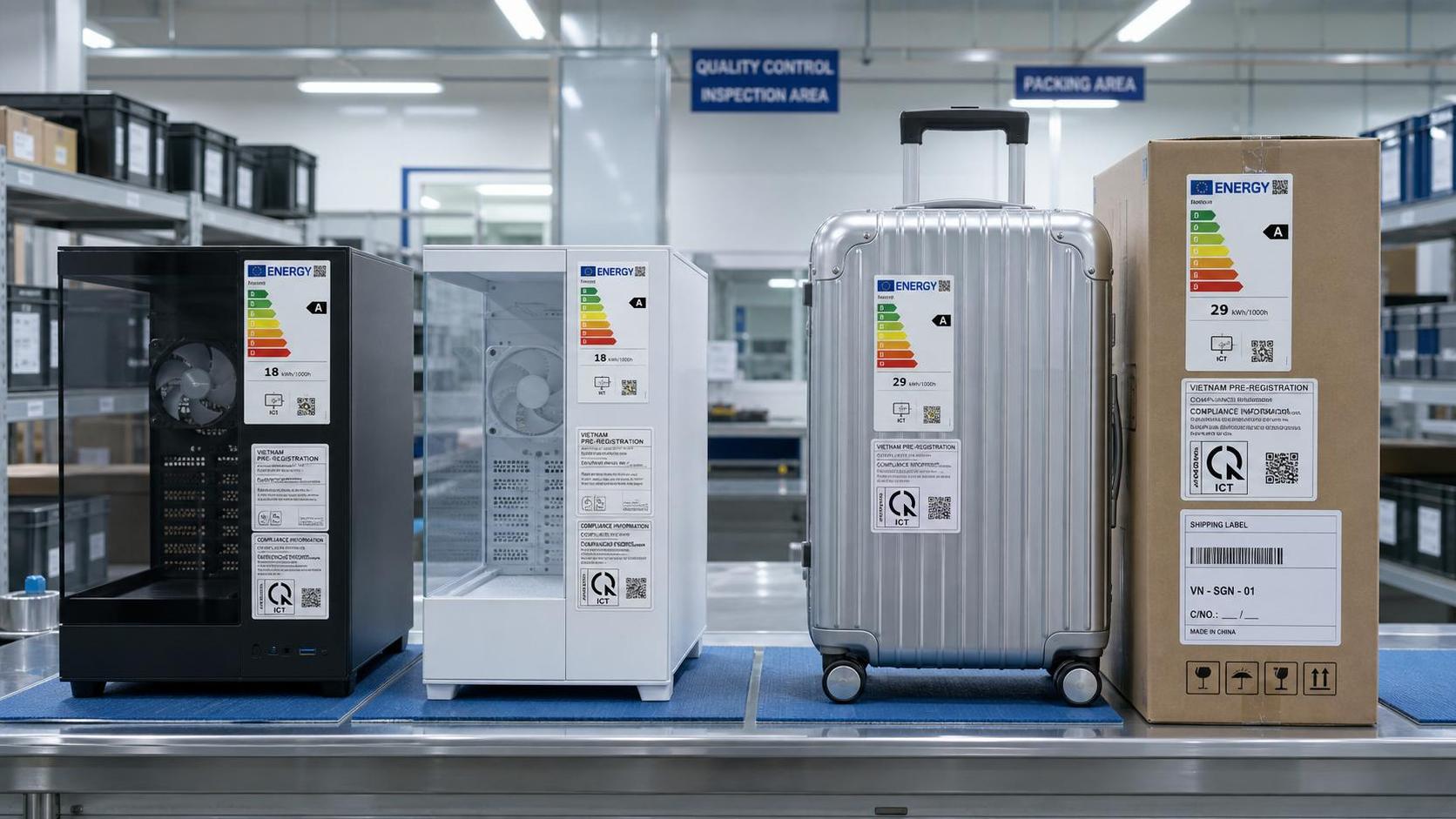 Vietnam Requires VILAS Pre-Upload for PC/Aluminum Luggage