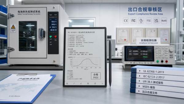 CPSC Alert Adds UL 62368-1 Ed.3 Test for E-ink Devices