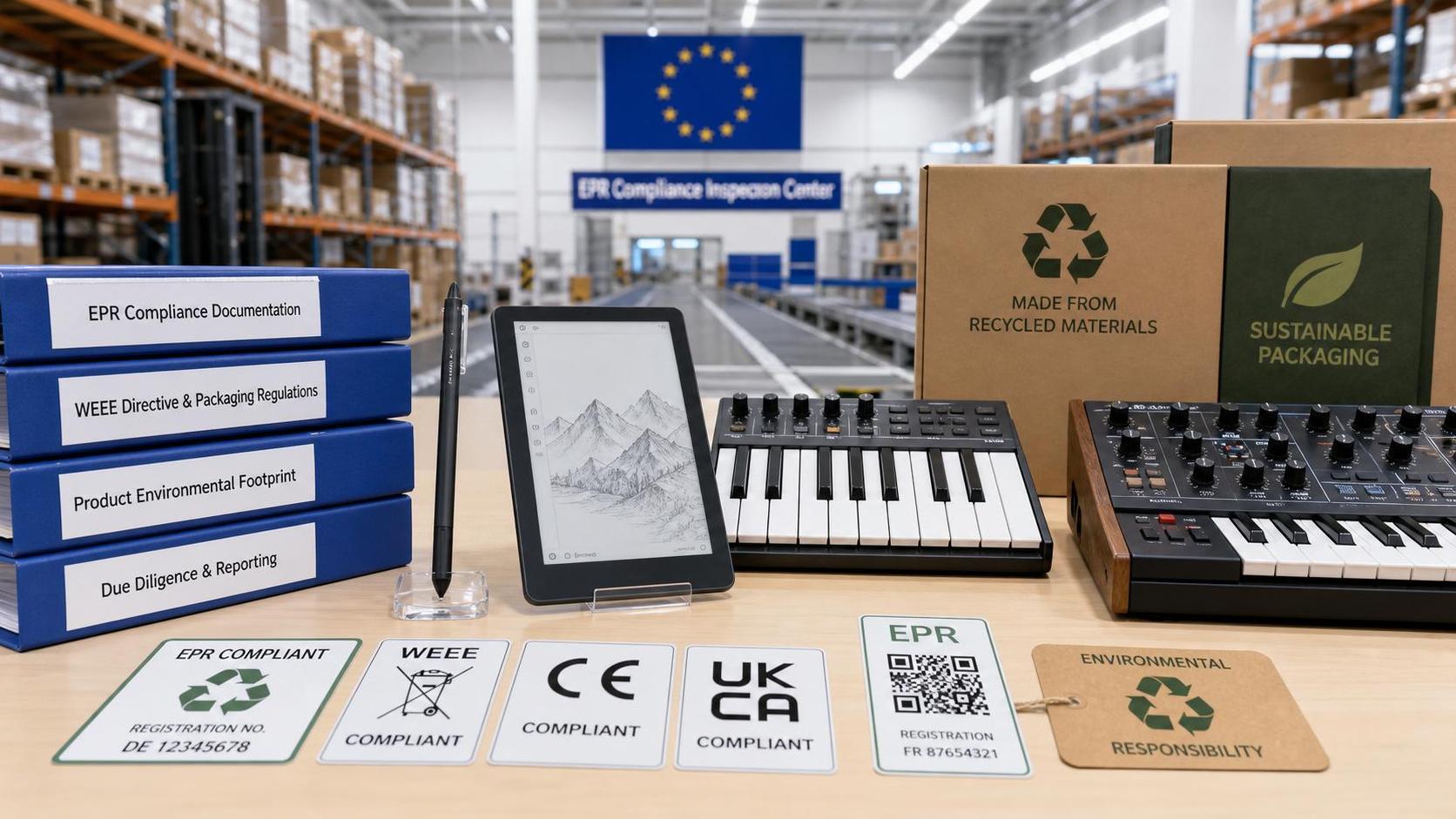 EU EPR Rules Take Effect July 1 for Smart Writing and Digital Music Devices
