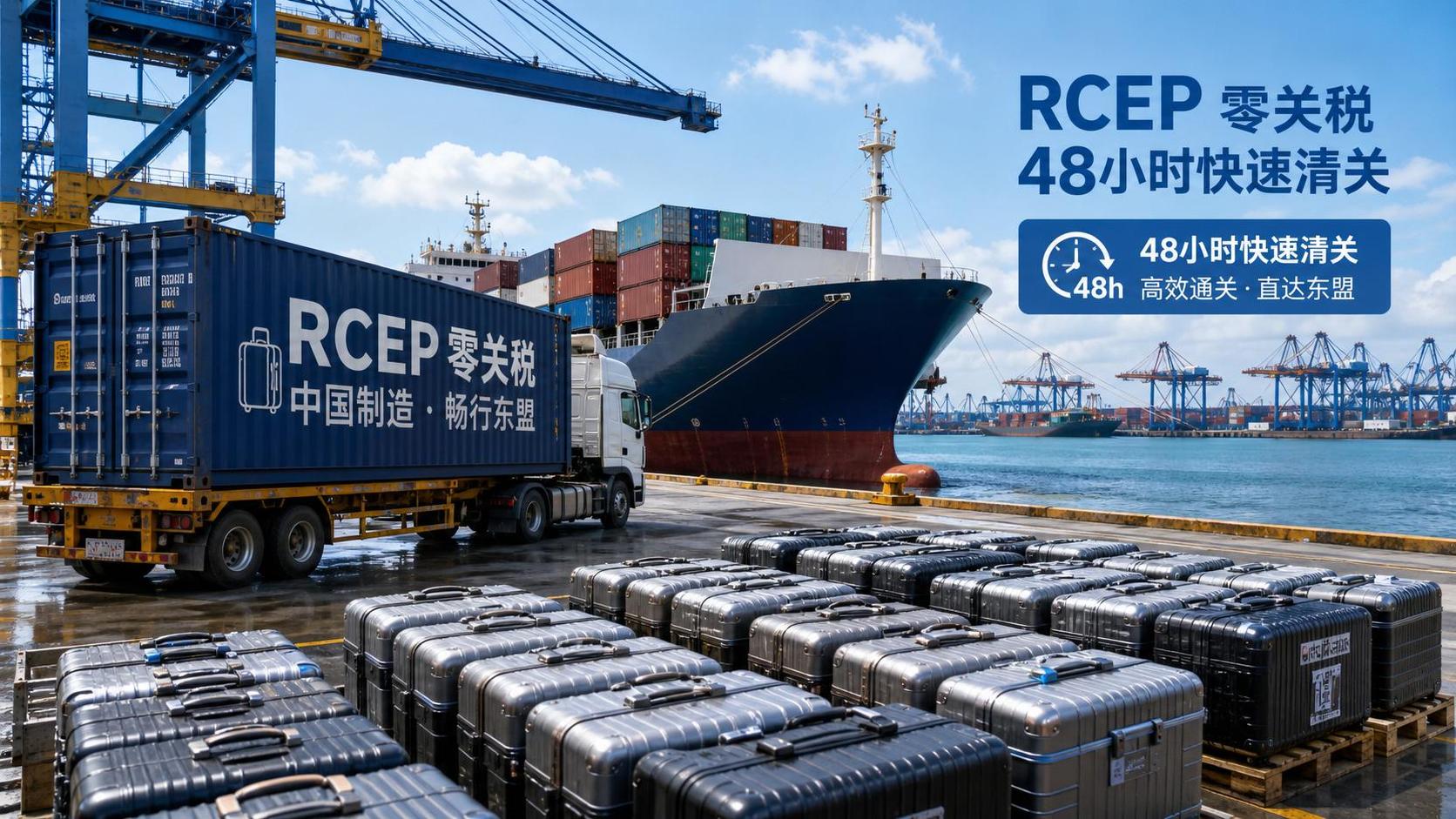 RCEP route cuts tariffs on China luggage exports