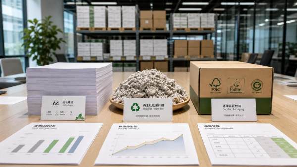 Sustainable Materials Cost: What Drives Price Gaps in Office Paper