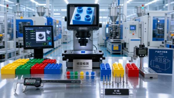 Modular Building Blocks Factory: How to Check Part Precision