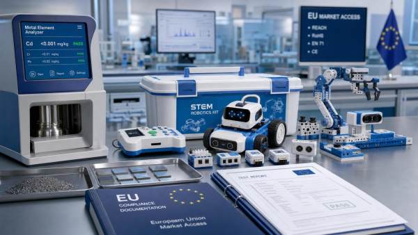 EU EN71-3:2026 Tightens Cadmium Limit for STEM Coding Robots