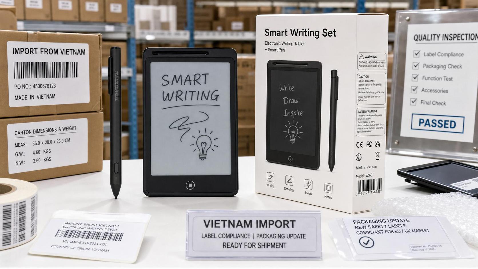 Vietnam to Require Vietnamese Safety Labels for Smart Pens