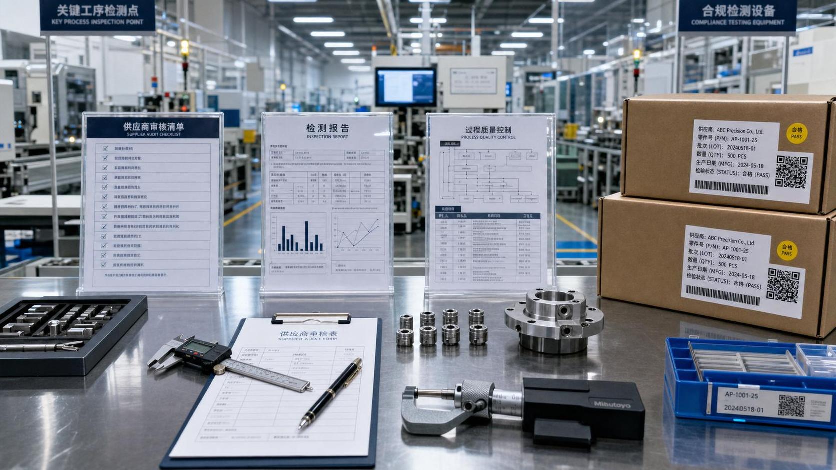 Supplier Compliance Audit Checklist for Quality Risk Control