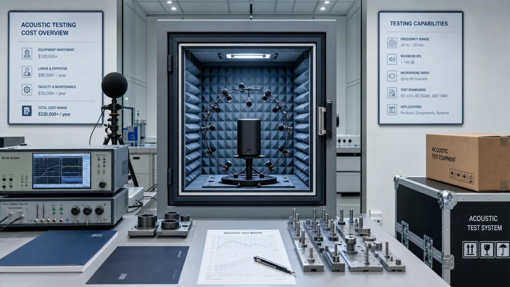 Acoustic Testing Cost Breakdown: What Changes the Final Quote in 2026