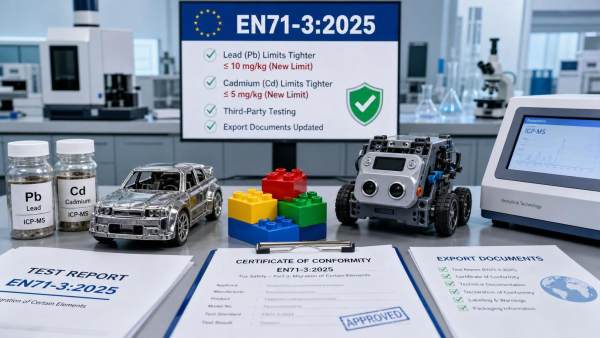 EU EN71-3:2026 Tightens Lead and Cadmium Limits