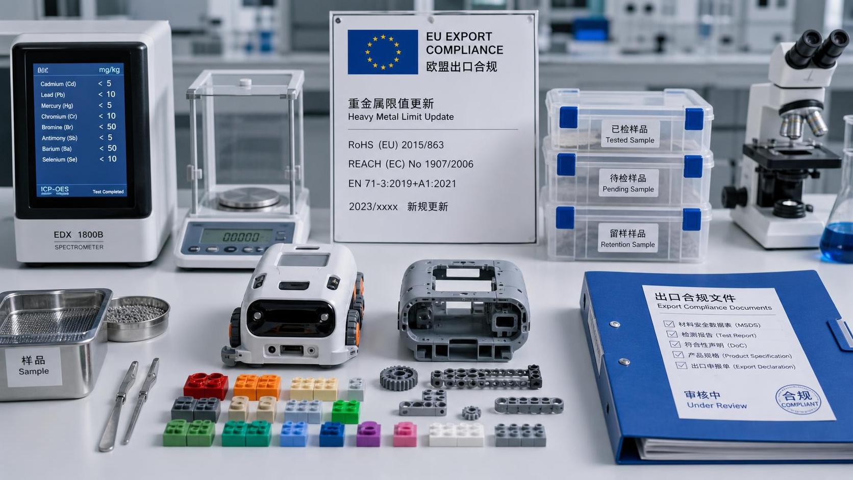 EU Tightens EN71-3 Limits for STEM Robots and ABS Blocks