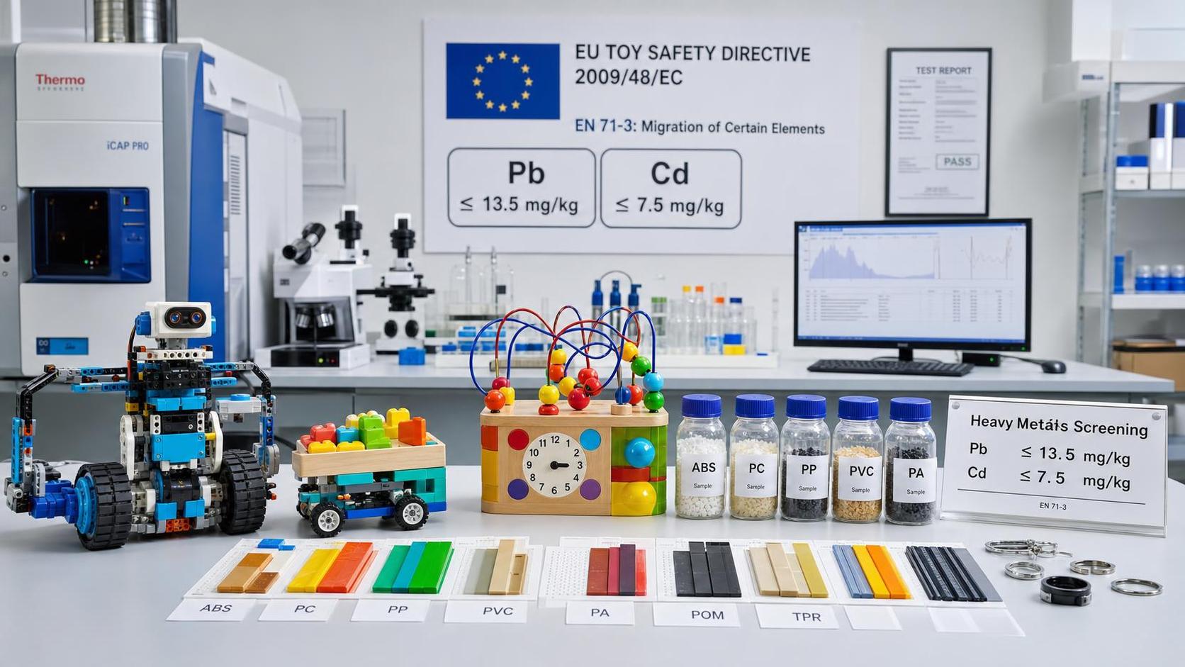 EU EN71-3 Tightens Pb and Cd Limits for STEM Toys
