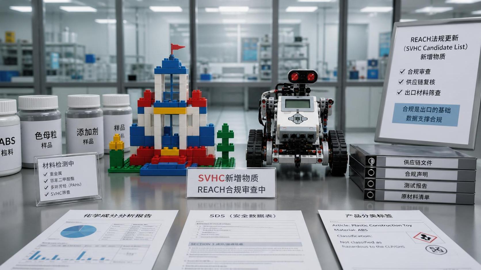 ECHA Adds 5 SVHCs, Prompting ABS Toy and STEM Robot Review