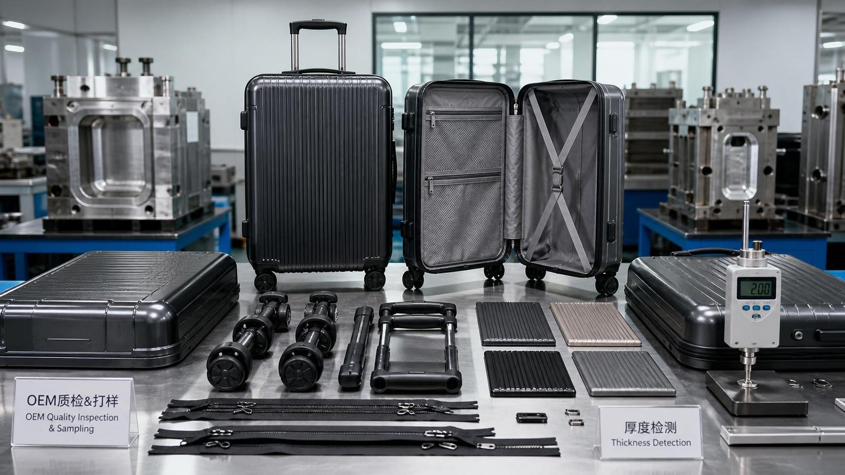 What to Check Before Choosing a PC Luggage OEM for Custom Hardshell Cases