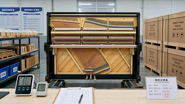 How to evaluate piano manufacturing quality control before sourcing