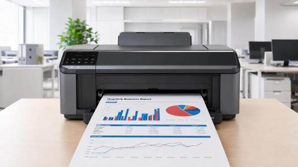 How water based ink technology affects print quality on office paper