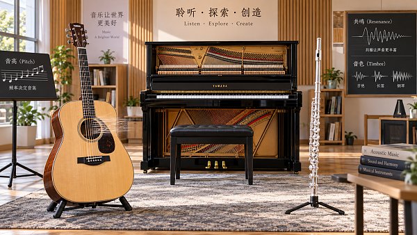 How musical acoustics for education improves listening skills