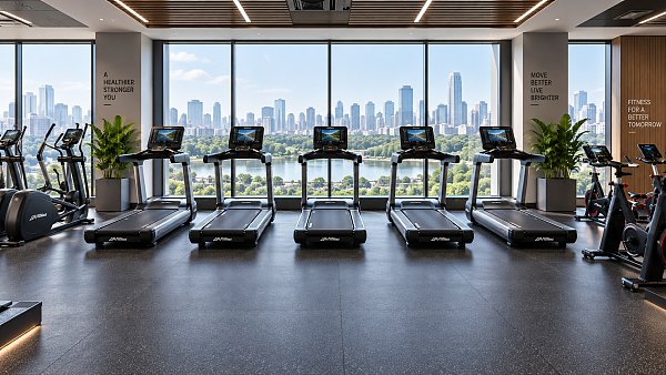 How to size treadmills for commercial gyms based on peak-hour demand
