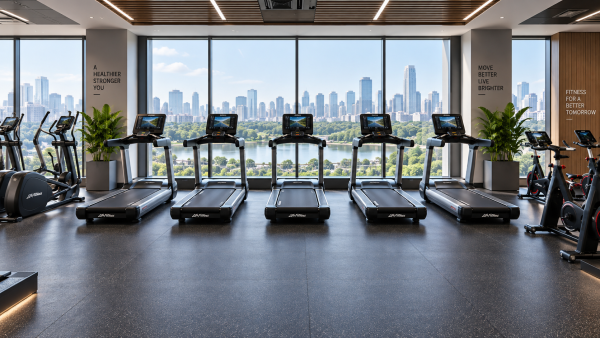 How to size treadmills for commercial gyms based on peak-hour demand