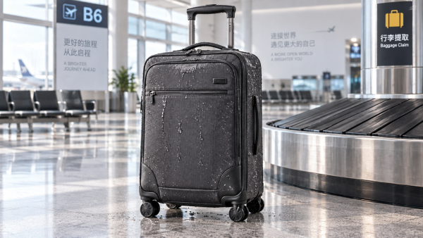 When does functional textile for luggage improve travel durability?