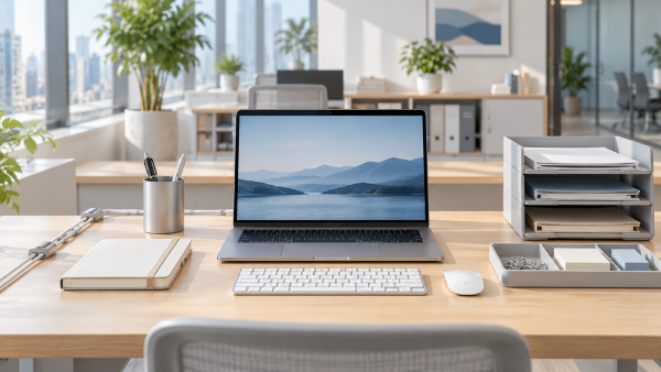 How minimalist office stationery design can improve desk organization