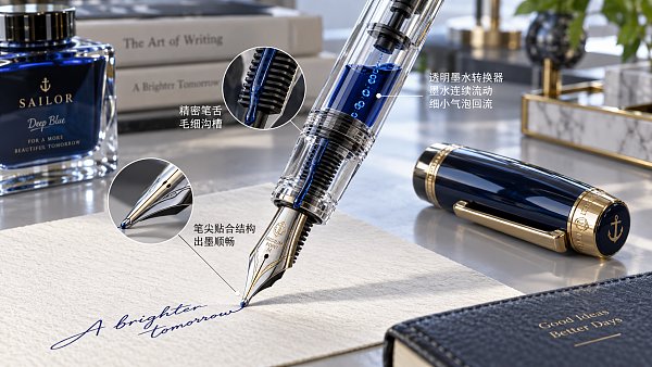 How ink flow engineering affects hard starts in fountain pens