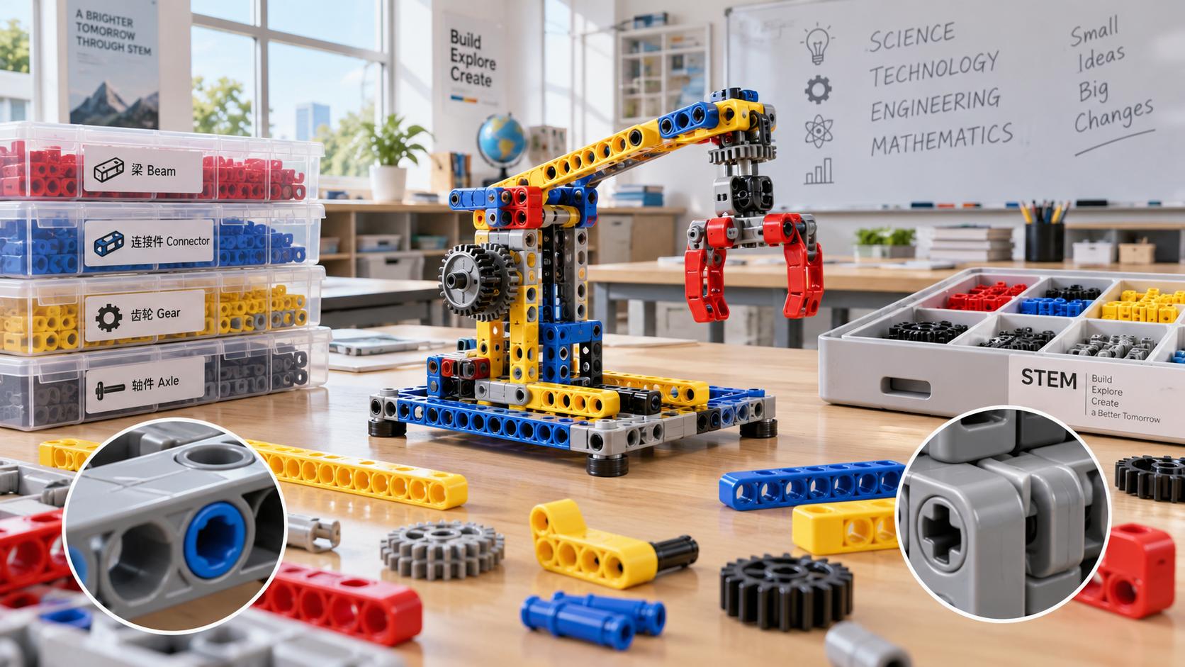 Do snap-fit STEM educational kits hold up to repeated classroom use?