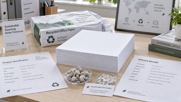 How to verify recycled content claims on eco-friendly office paper