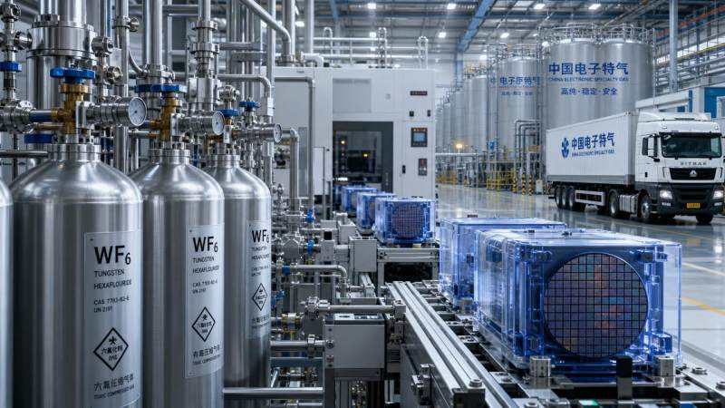 Japan WF6 Curbs Push AI Chipmakers Toward China