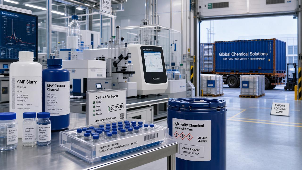 SGS Opens Fast-Track Certification for China CMP Slurry Exports
