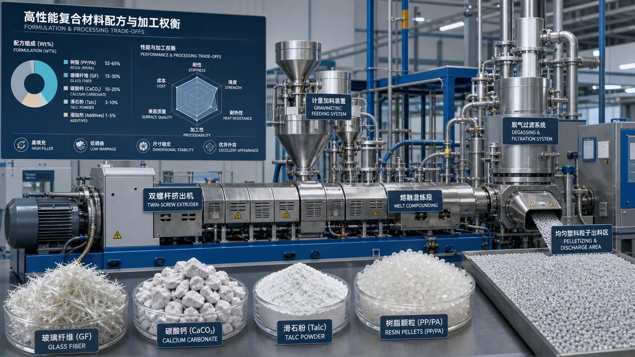 Polymer Compounding Explained: Key Process Steps, Fillers, and Performance Trade-Offs
