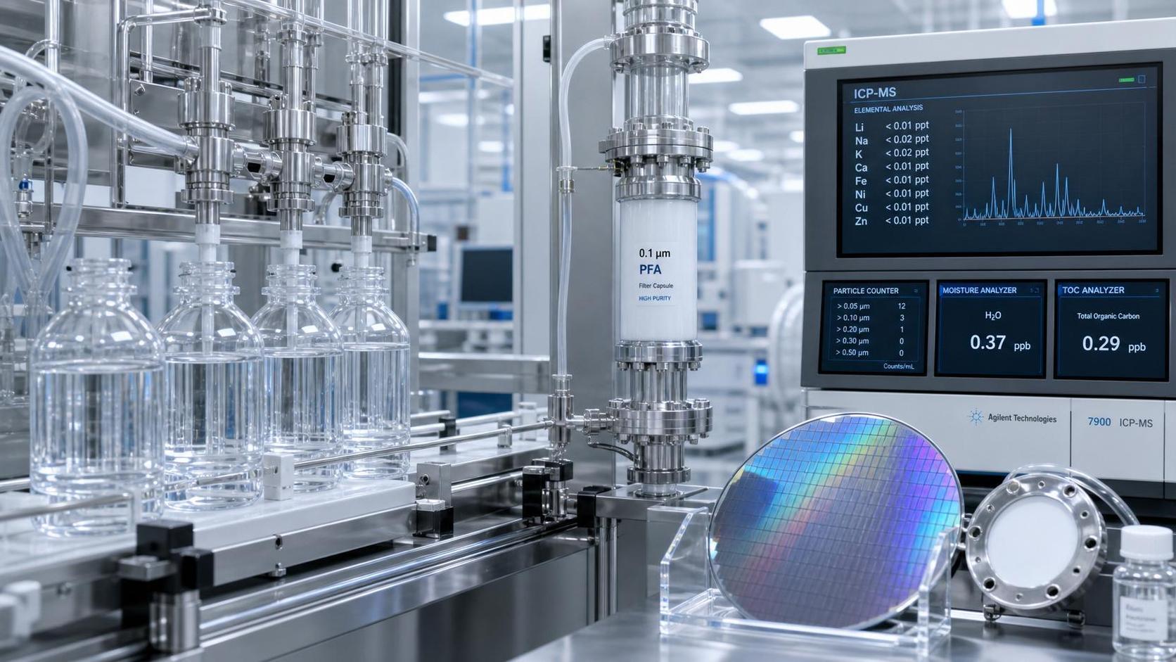 Semiconductor Chemicals Purity Grades: What Specs Matter for Advanced Chip Manufacturing?