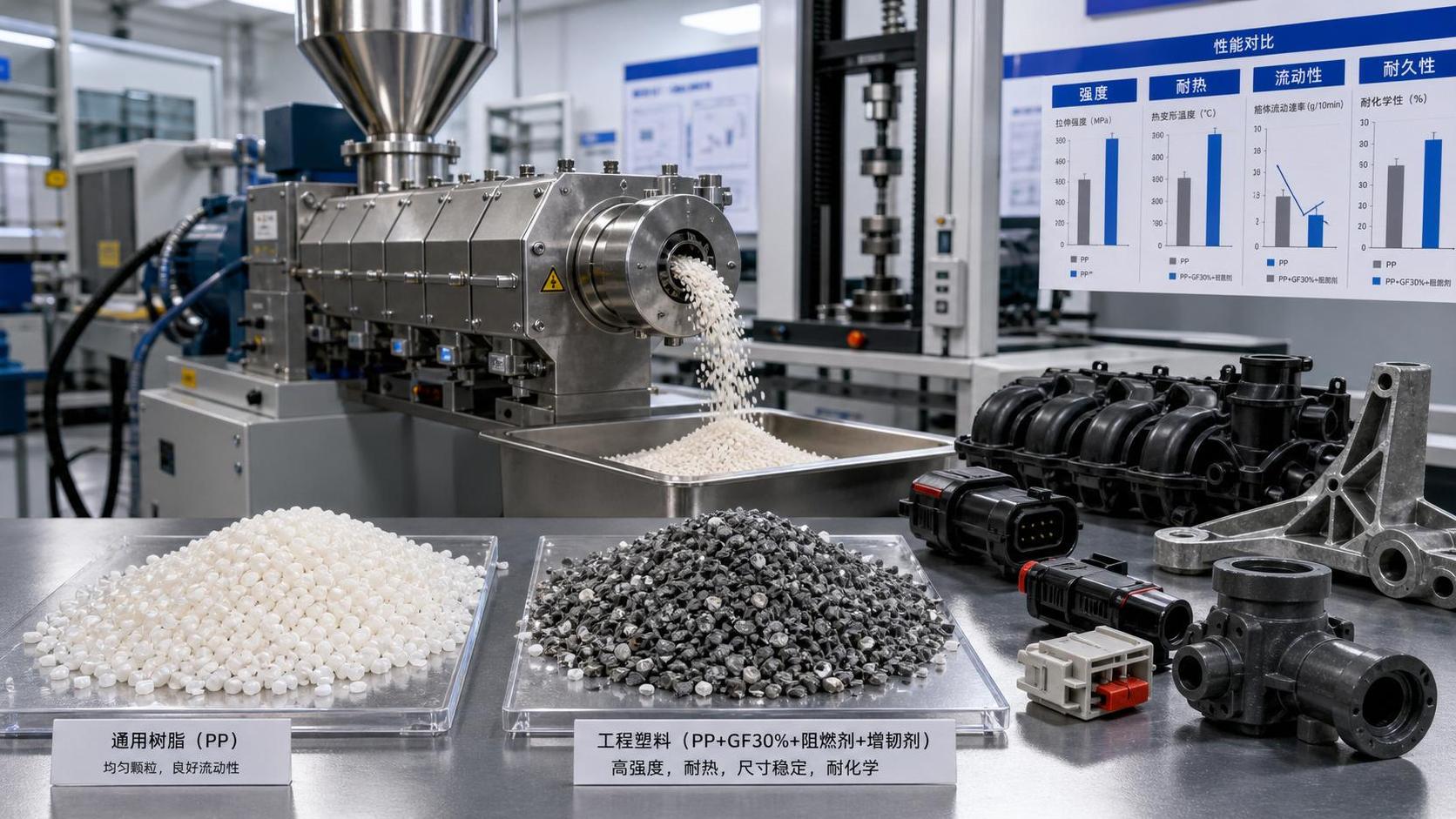 Polymer Compounding vs Polymer Blending: What’s the Difference in Material Performance?