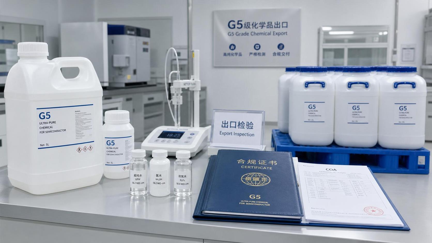 China Enforces New Export Rule for G5 Ultra-Pure Wet Chemicals