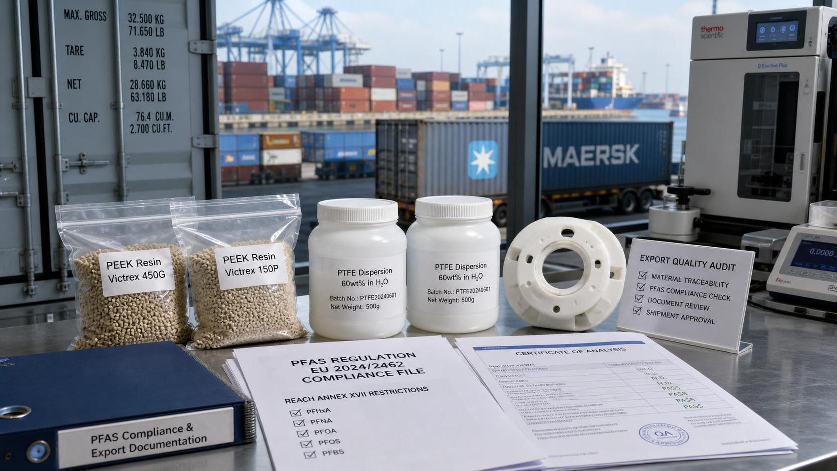 EU REACH Tightens PFAS Rules for PEEK/PTFE Exports