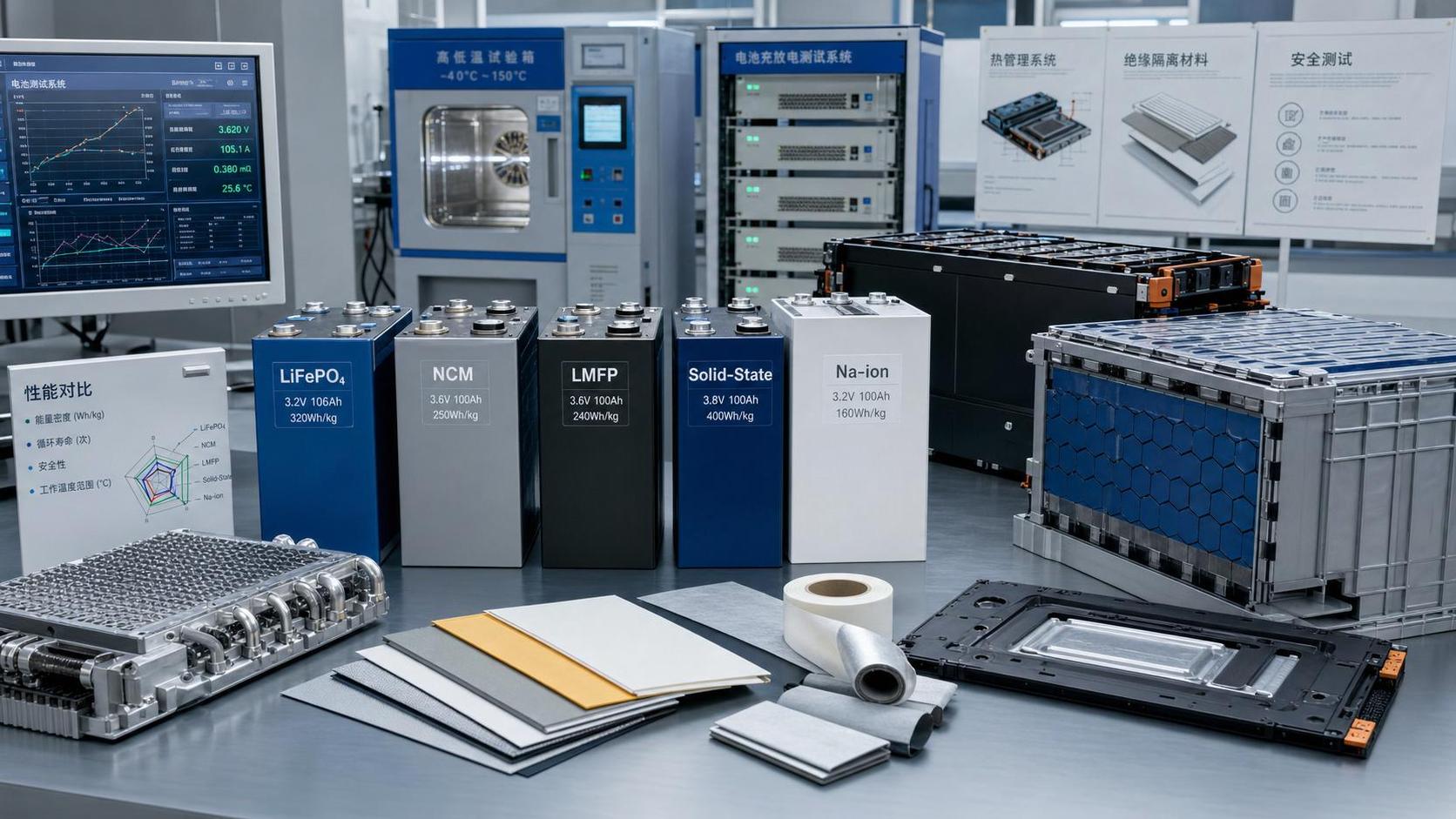 Advanced Chemical Systems for Batteries: How to Compare Safety, Energy Density, and Cycle Life