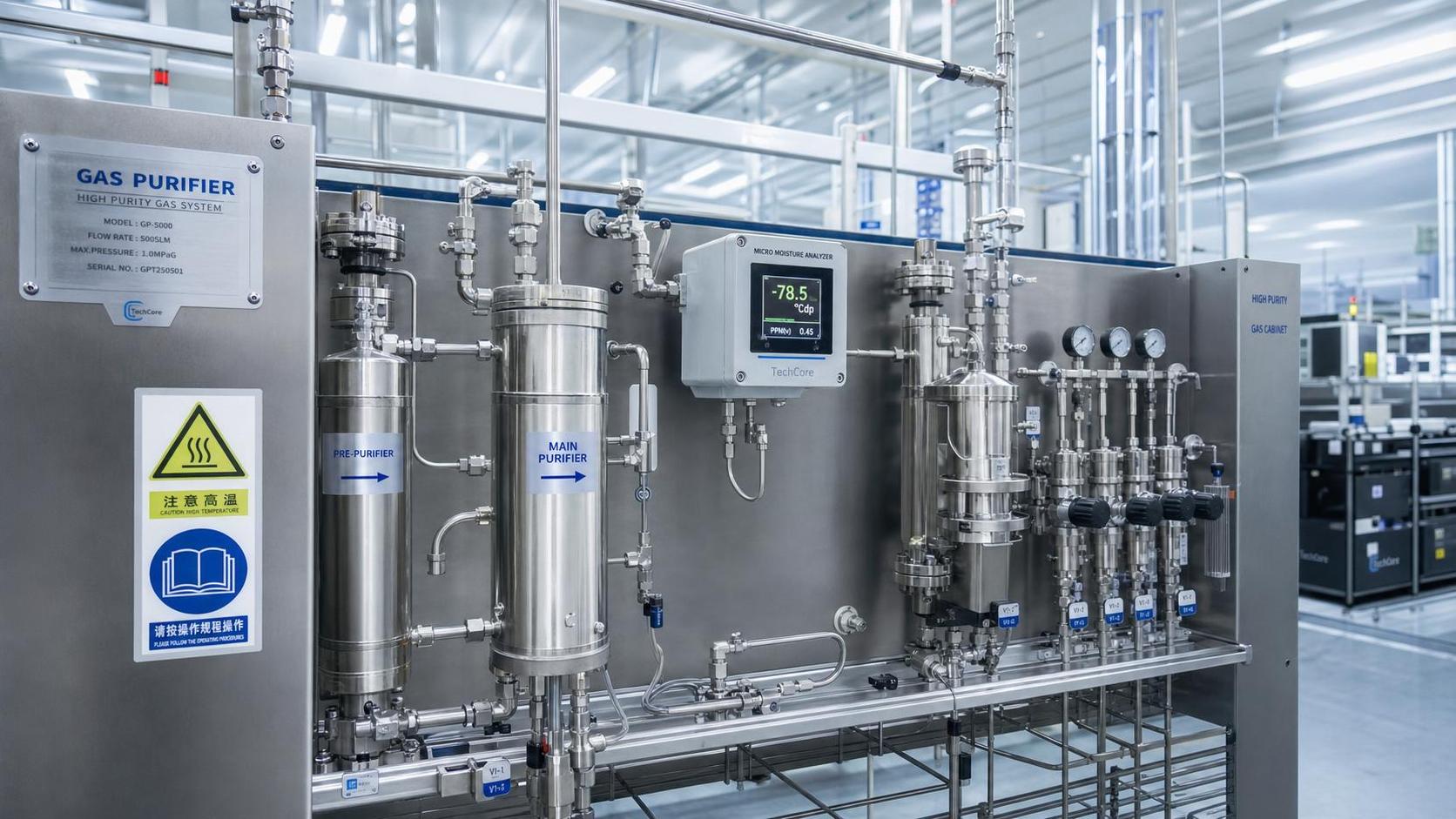 How to Control Trace Moisture in Gas Purification Technology for High-Purity Processes